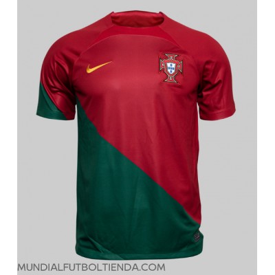 Camiseta Portugal Diogo Dalot #2 Primera Equipación Replica Mundial 2022 mangas cortas